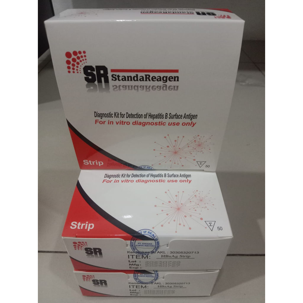 Rapid test HBsAg strip Standareagen
