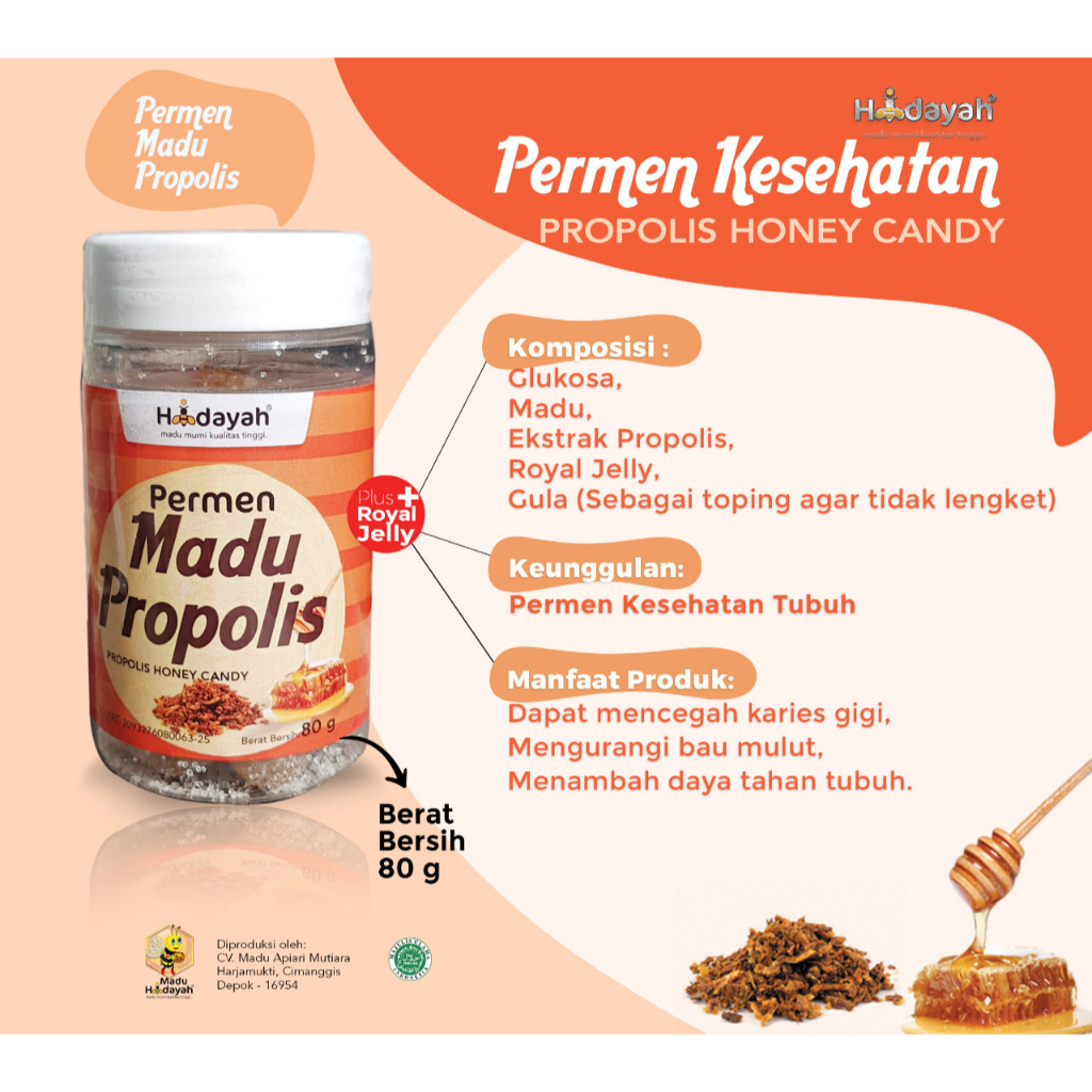 

Permen Madu Propolis Untuk Kesehatan