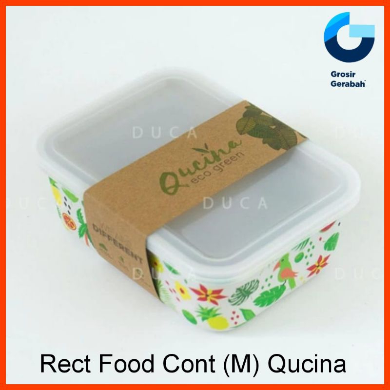 Rect Food Cont (M) QEC-BR006 Qucina
