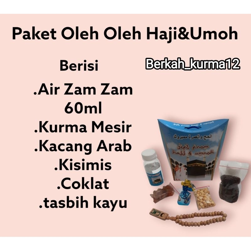 

Paket Oleh Oleh Haji Dan Umroh Lengkap Tas Jinjing+Tasbih 33