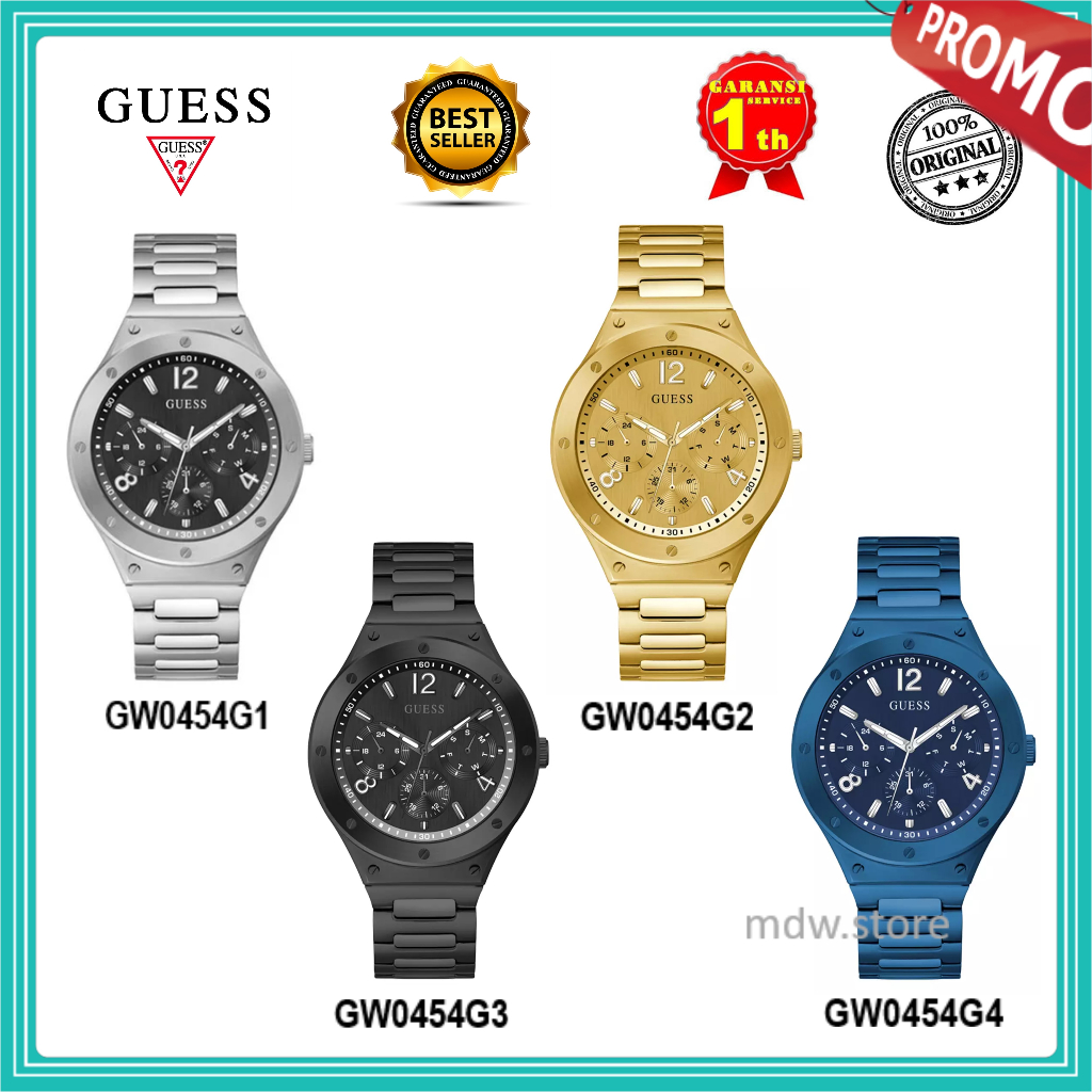 Guess Original Type GW0454G1 GW0454G2 GW0454G3 GW0454G4 Jam Tangan Pria
