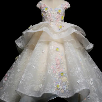 GAUN PENGANTIN EKOR  UNTUK ACARA  PERNIKAHAN ANAK ANAK  PESTA ULANG TAHUN