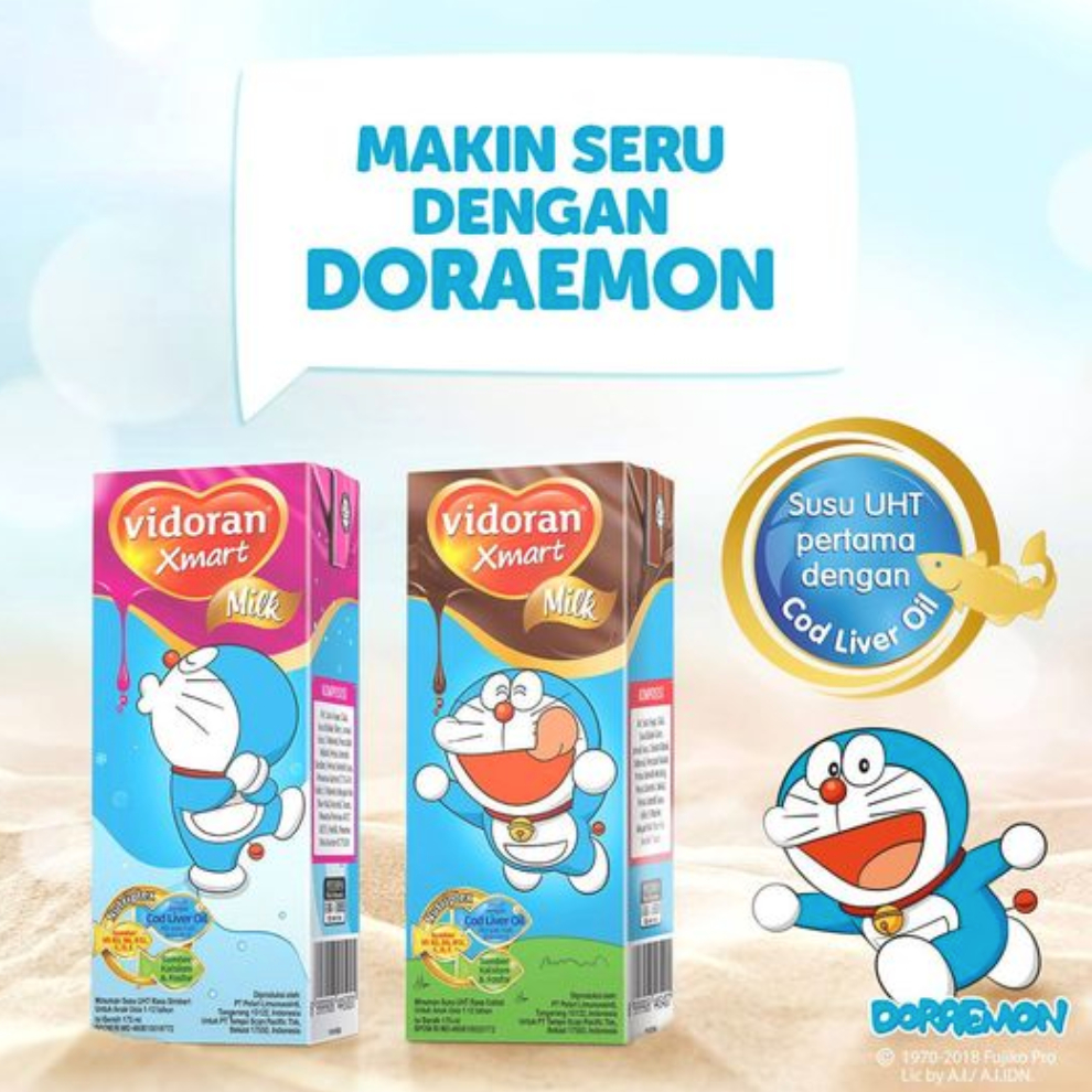 

Minuman Vidoran Xmart Susu UHT Milk Coklat Strawberry - 115ml / 175ml