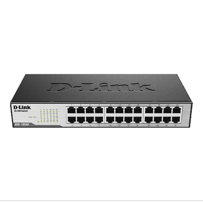 D-Link DES-1024D 24-Port Desktop Switch DES1024D