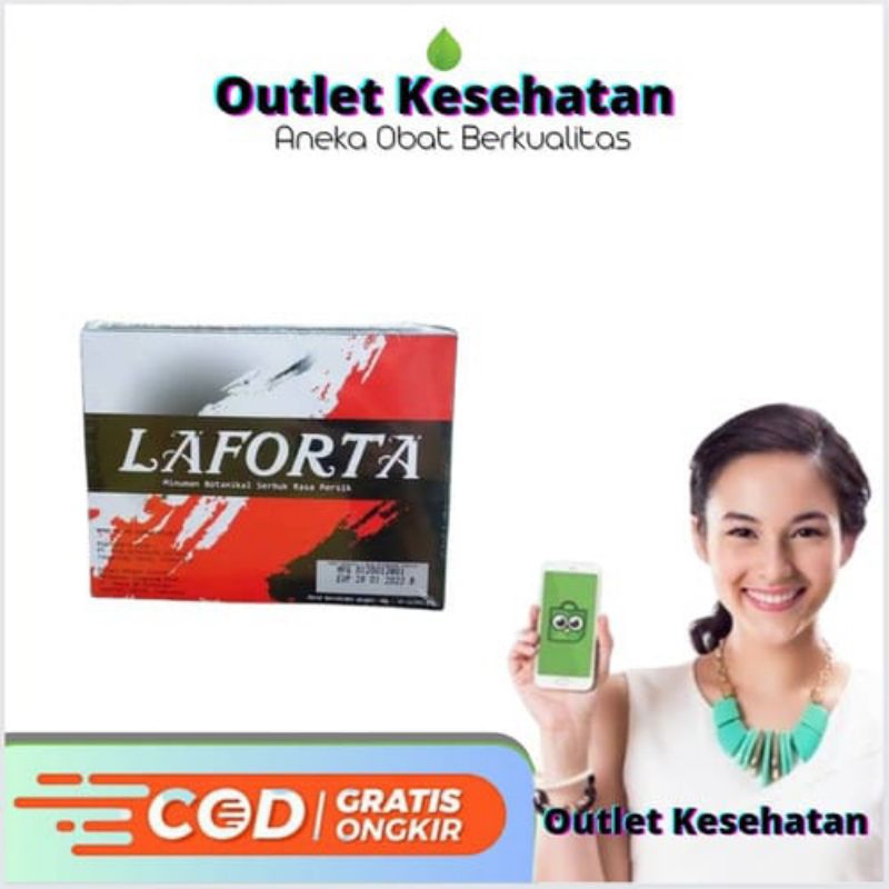 LAFORTA ASLI ORIGINAL / LAFORTA Minuman Serbuk Herbal