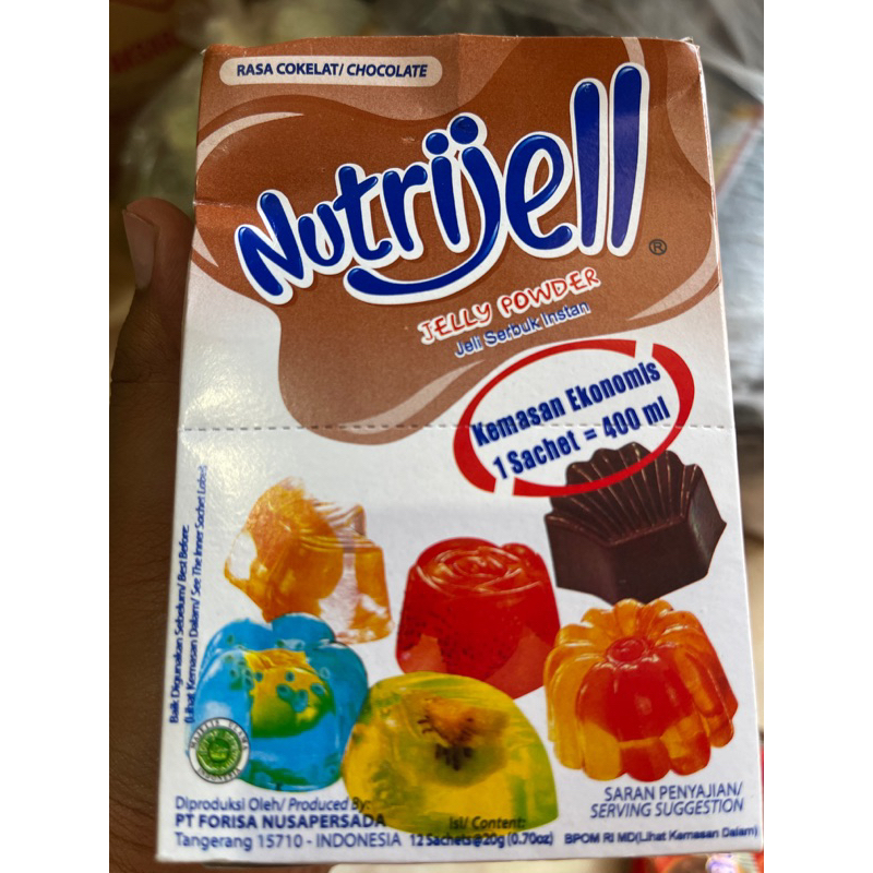 

nutrijell coklat / nutrijell murah / nutrijell coklat murah / nutrijell kecil / jelly coklat / jelly enak