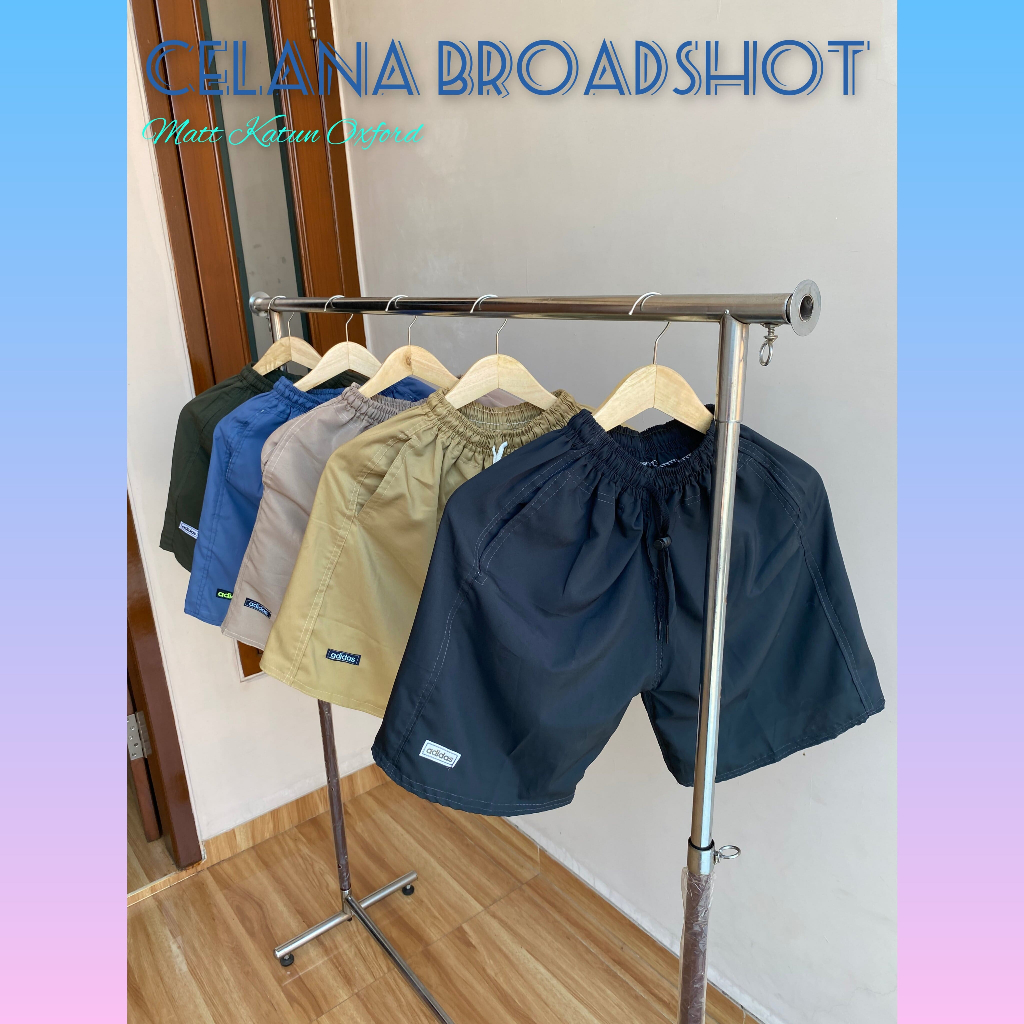 Celana Pendek Broadshot Langsung dari Konveksi