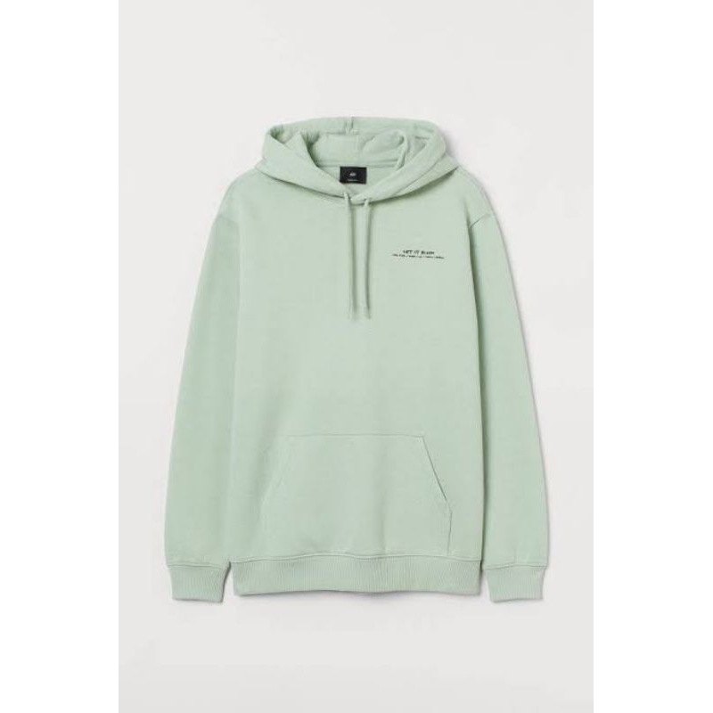 HOODIE H&M LET IT BLOOM