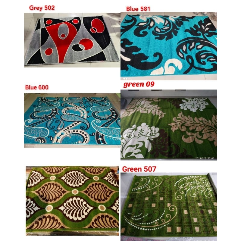 Karpet permadani merk paris ukuran 105 x 150