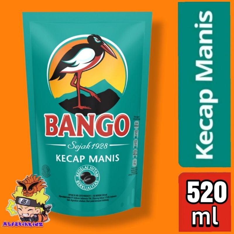 

Bango Kecap Manis Refil Pouch 520ml - Kamasan Baru