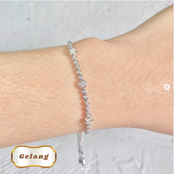 Elco Jewellery - Gelang Berlian Eropa F Vvs | GBRE-00354SH Berkualitas dan Bergaransi