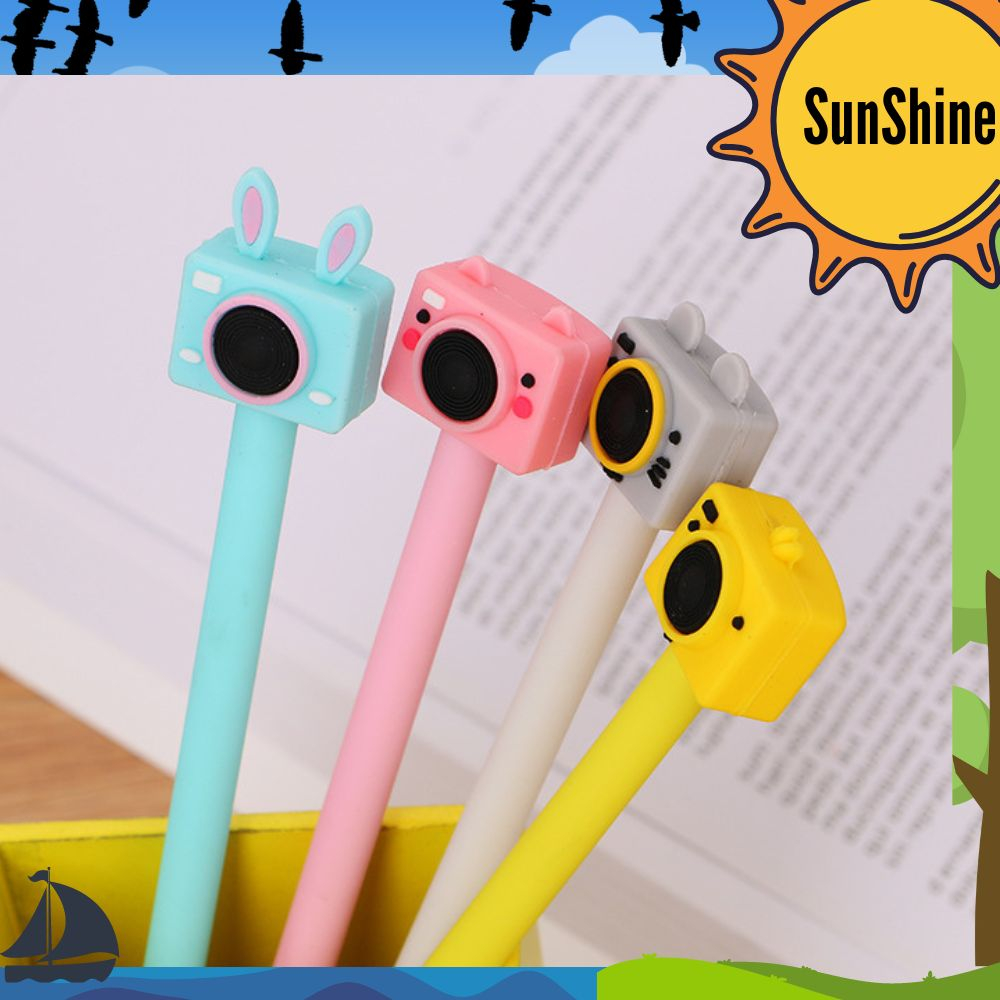 

✨ Sunshine Fancy ✨ SELUSIN / 12 Pcs Pulpen Kamera Lucu S0113