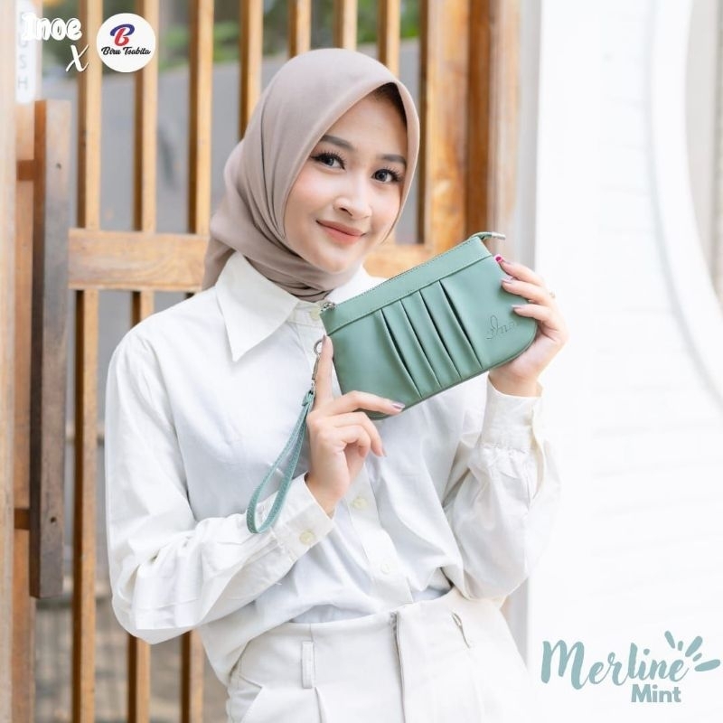 Terbaru MARLINE POUCH By Inoe | Tas Dompet Wanita Terbaru