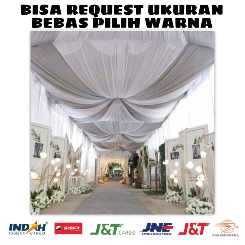 PLAFON BALON / PLAFON DEKOR / PLAFON TENDA ( BACA DESKRIPSI SEBELUM PESAN )