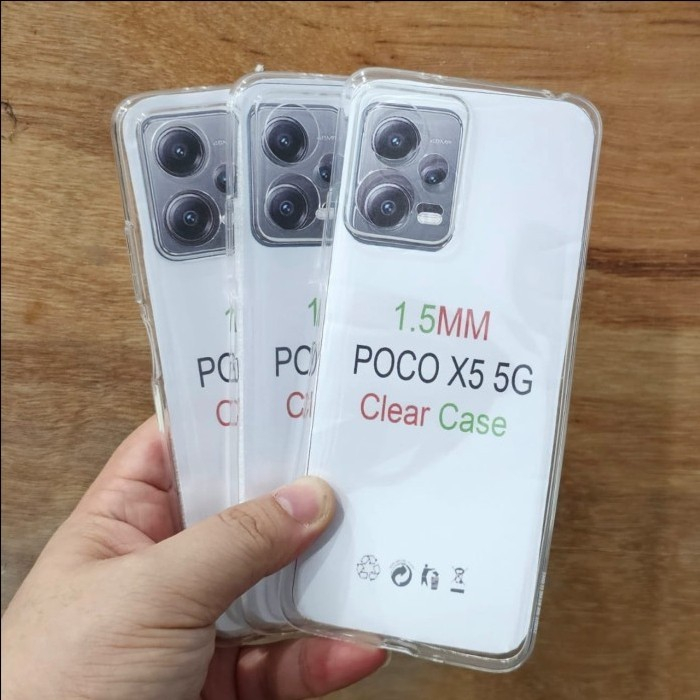 CASE BENING TEBEL / CASE HD CRYSTAL BENING 2.0MM TPU XIAOMI POCO X6 PRO / POCO X5 / POXO X5 PRO / PO