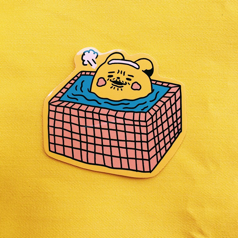 

Old Pikachu - Bath - Pokemon - Vinyl Sticker