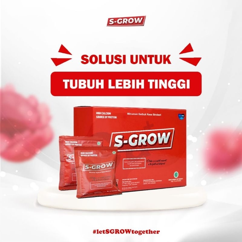 

S-GROW SUPPLEMENT PENINGGI BADAN.