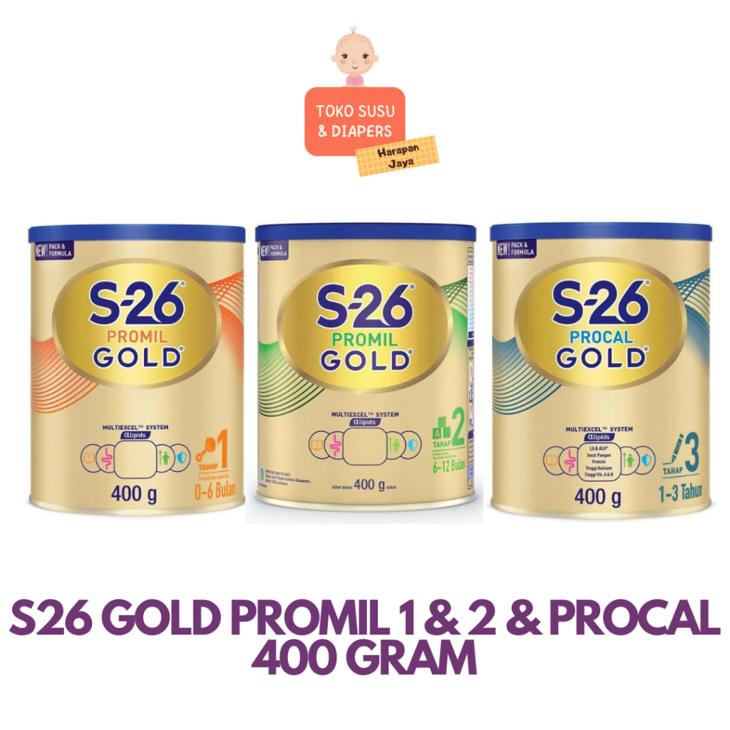 S26 GOLD PROMIL 1 & 2 PROCAL 400 GRAM
