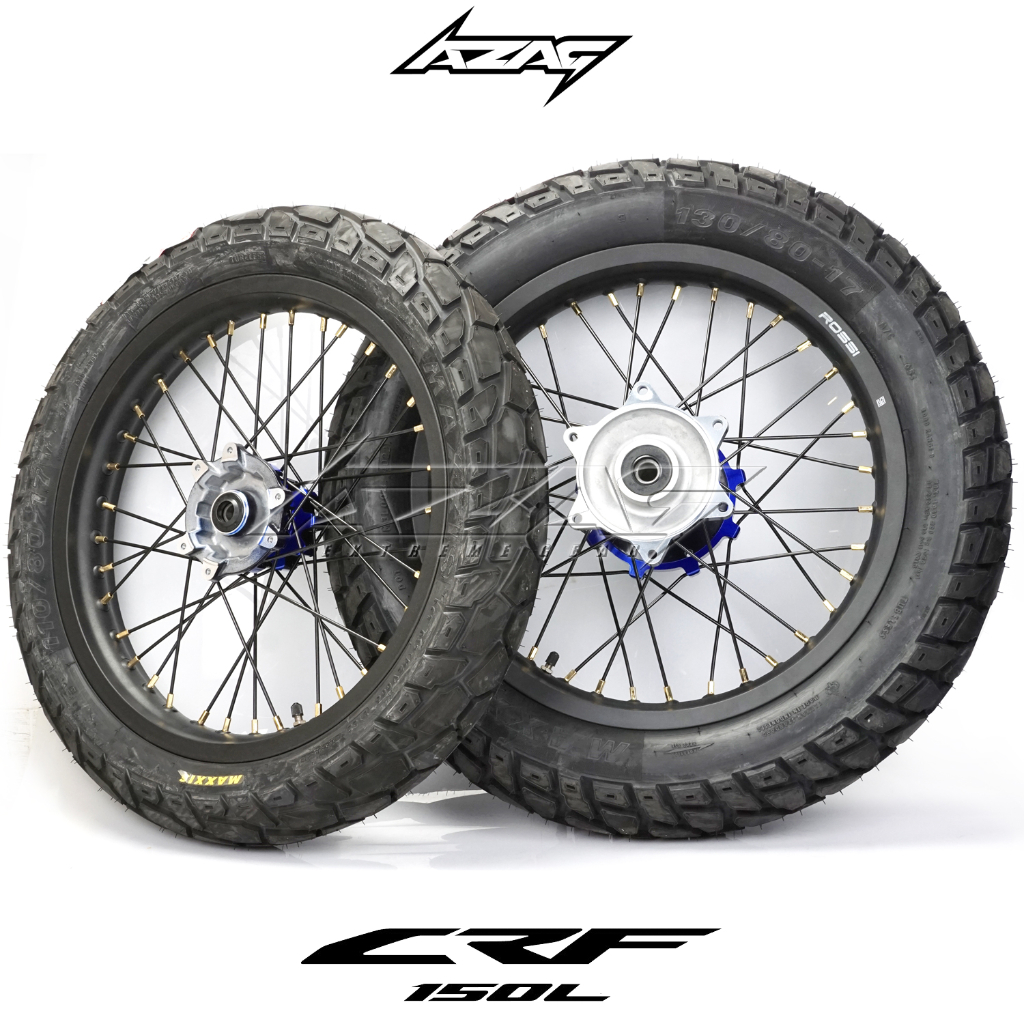 BAN SET SUPERMOTO CRF150 ROSSI 215-250 TROMOL WILWOOD MAXXIS SEMI ENDURO