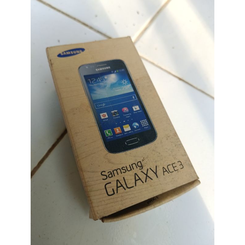 Handphone Android Samsung Galaxy ACE3, Lengkap semua Box Dan SS nya