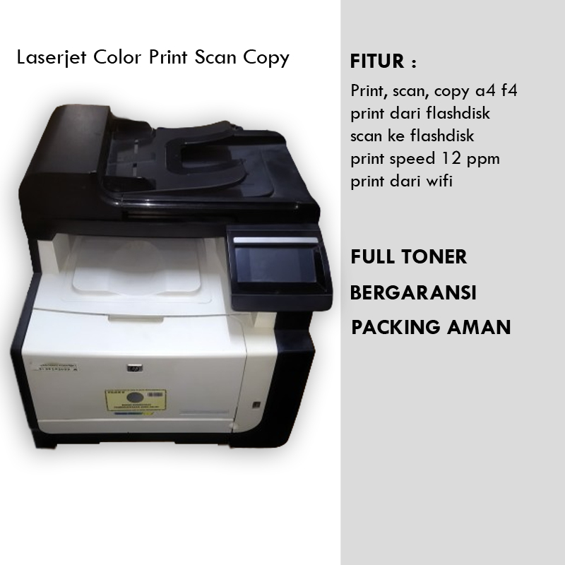 Printer Fotocopy Warna F4 A4 Laserjet Pro CM1415FNW MFP cm 1415
