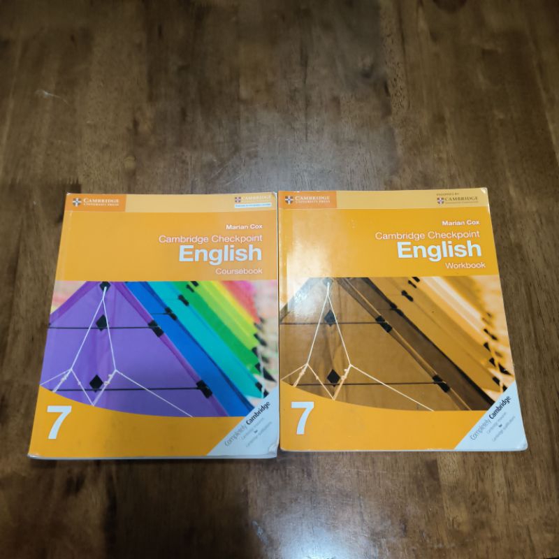 

Cambridge Check Point English Coursebook and workbook 7