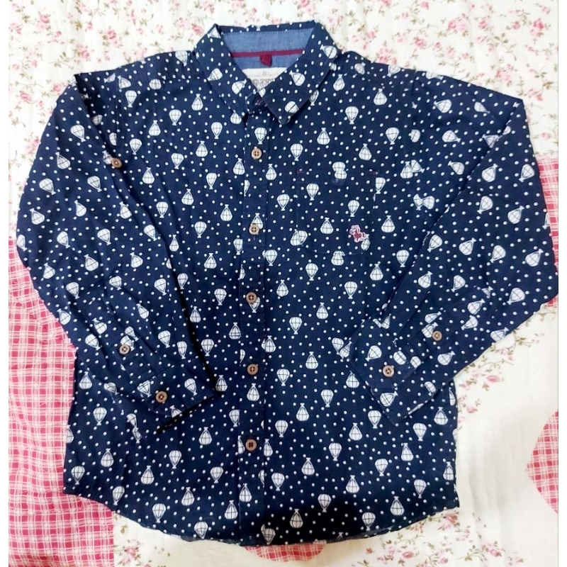 Kemeja anak perempuan merk Poney original size 5-6