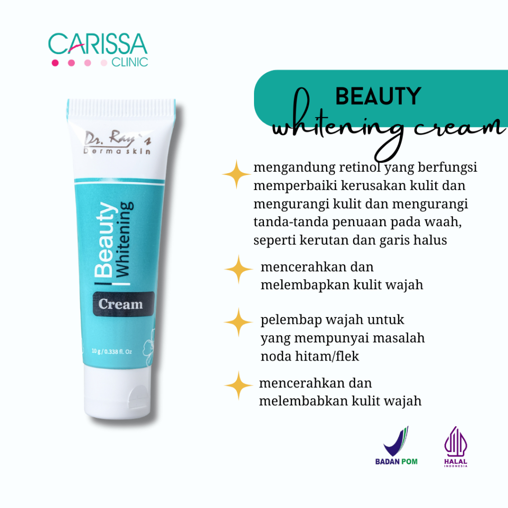 Krim Beauty Whitening Dr Rays