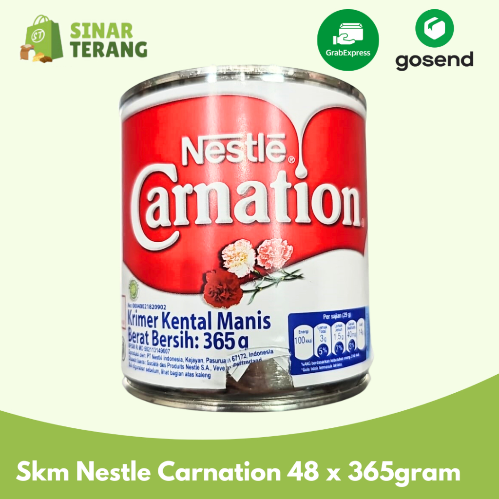 

Susu Nestle Carnation 370gr / Susu kental manis ( SKM ) GOJEK ONLY