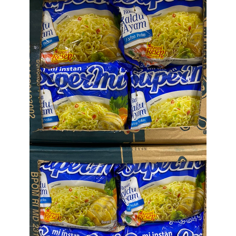 

SUPERMI MI INSTAN DAN INTERMI bundling 5 pcs