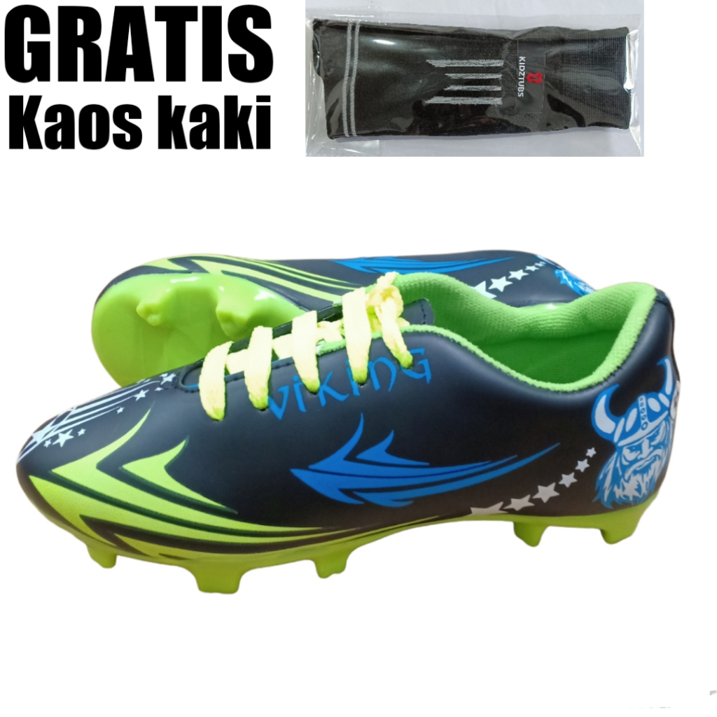KIDZTUBS Sepatu Bola Sepatu Sepak Bola Anak Anak Laki Laki Pria Perempuan Cowok Cewek Tanggung Kecil