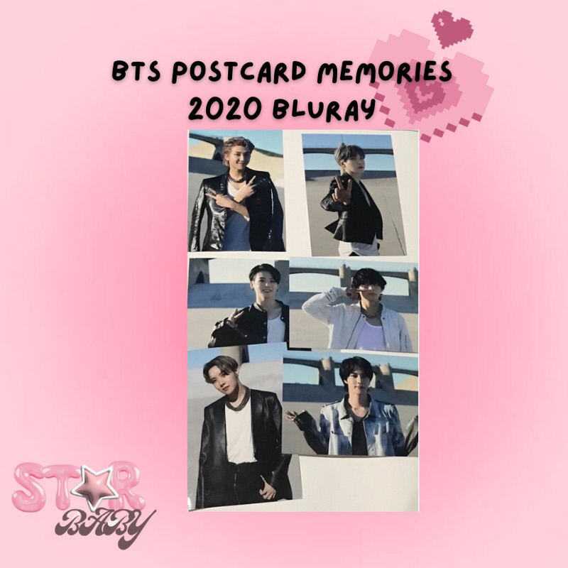 [stvrbaby] POSTCARD MEMO 2020 BLURAY BTS