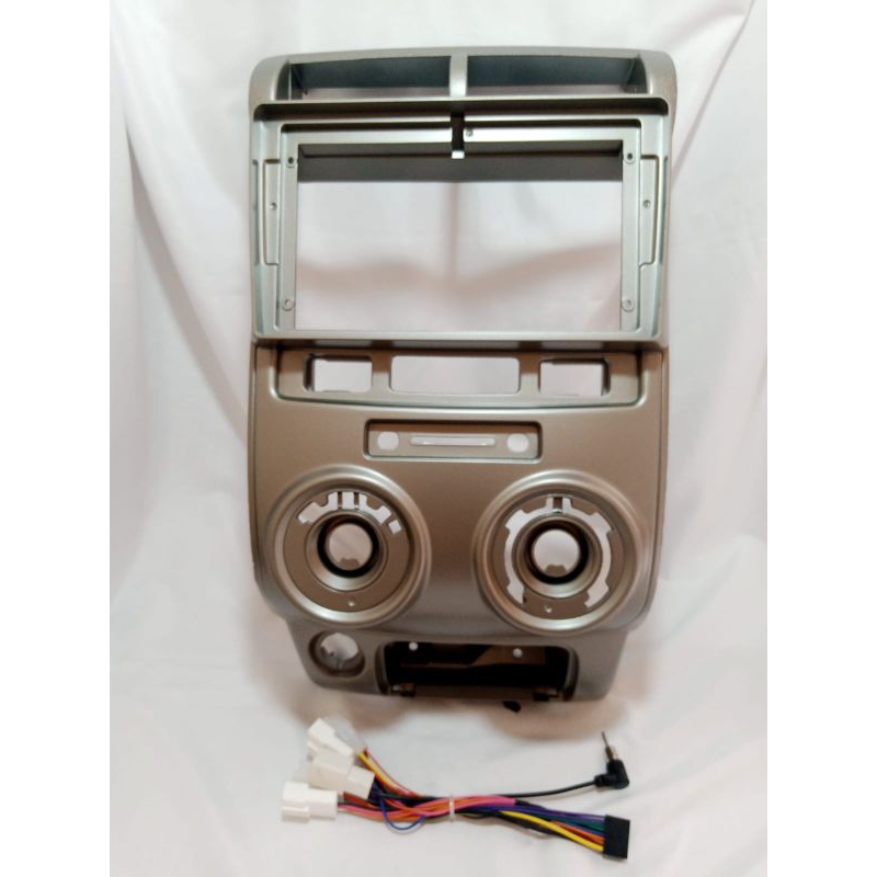 Frame Head Unit Toyota Avanza/Xenia lama 2004-2011 9 inch + Soket PNP Toyota Avanza / Xenia