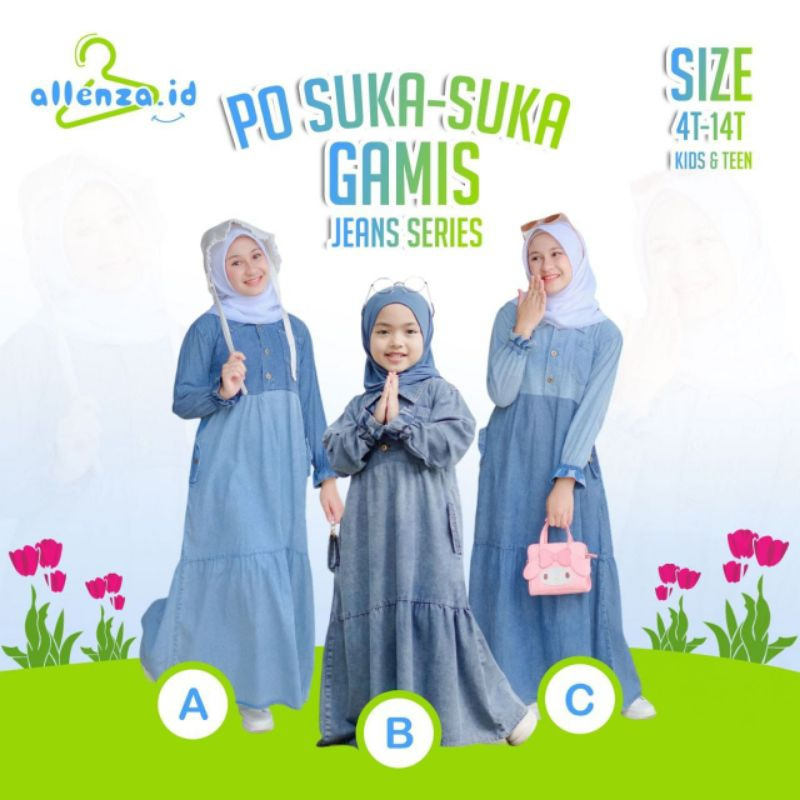 Gamis Jeans Allenza