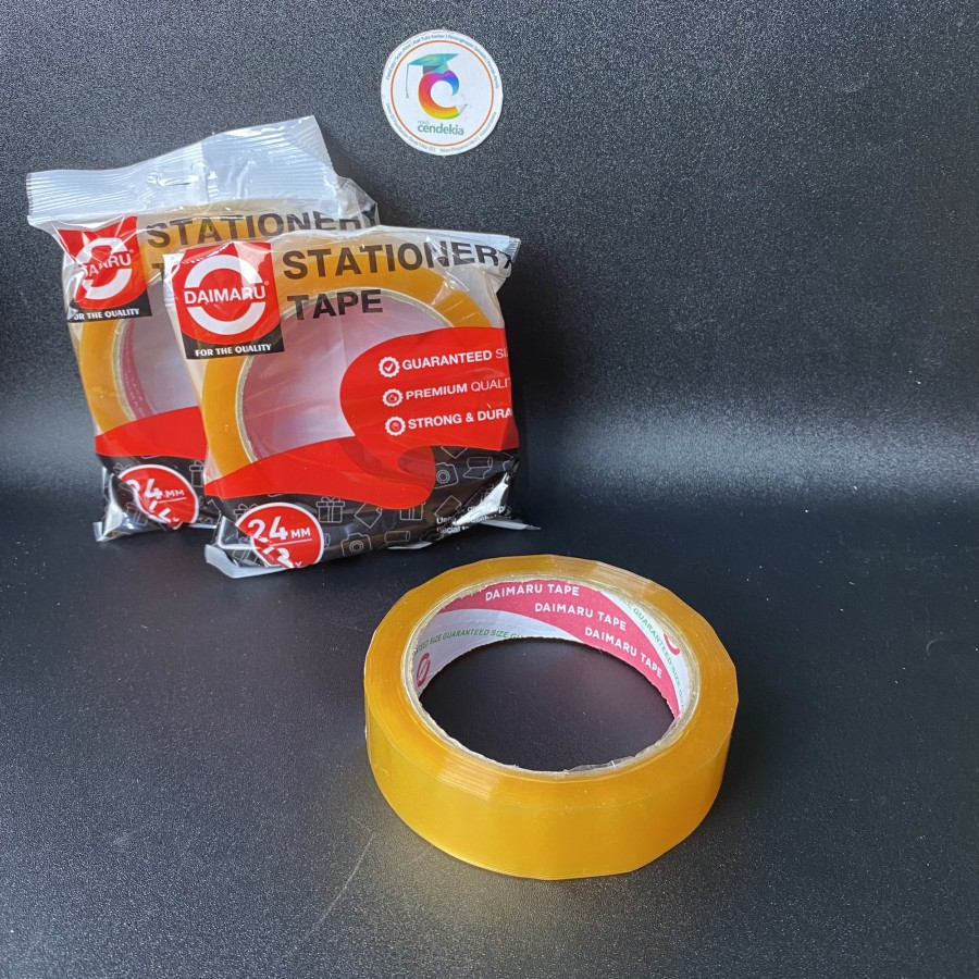 

Isolasi Selotip Tape DAIMARU Bening 24mm x 72Y