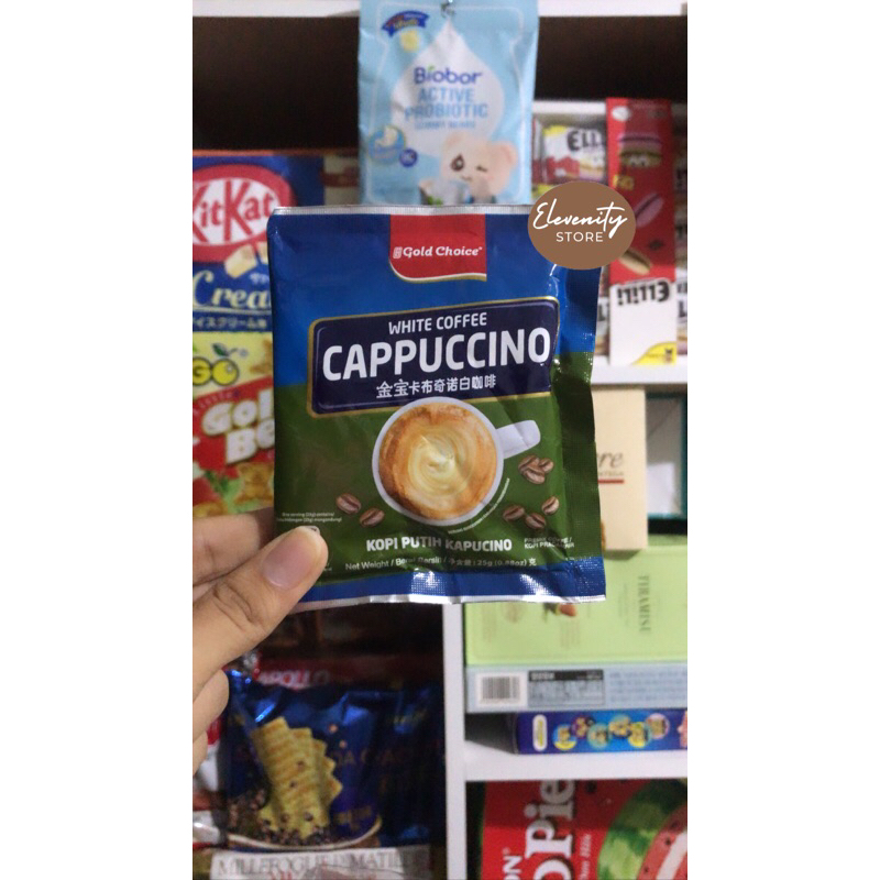 

Gold Choice Coffee White Coffee Cappuccino Ginseng Coffee TongLee Ginseng ECER