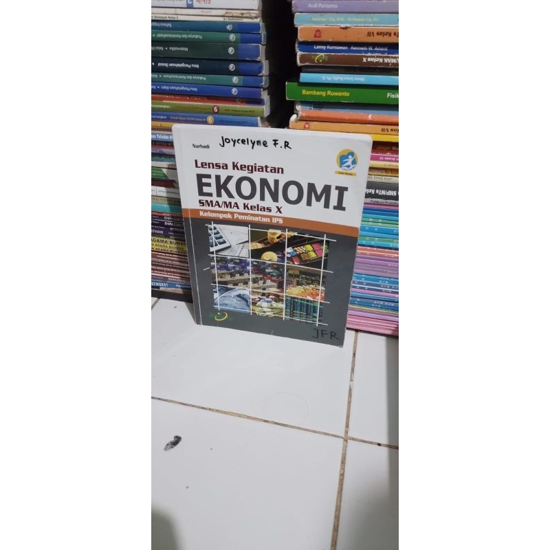 Buku Ekonomi kelas 1/10/X sma edisi revisi