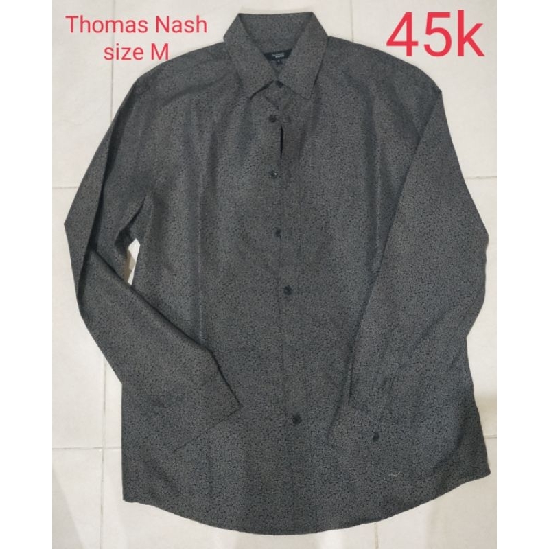 Kemeja pria size M Thomas Nash super like new