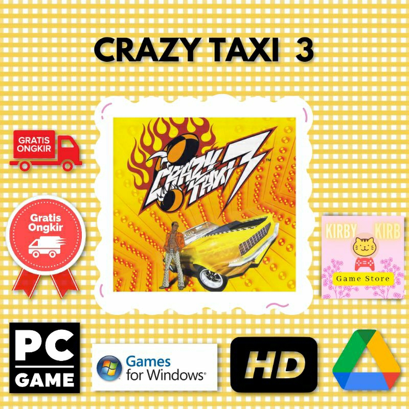 Crazy Taxi 3 (HD 60fps) | Download Langsung Main (Arcade) di PC