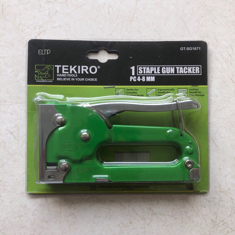 

STAPLE GUN TACKER 4-8 MM TEKIRO