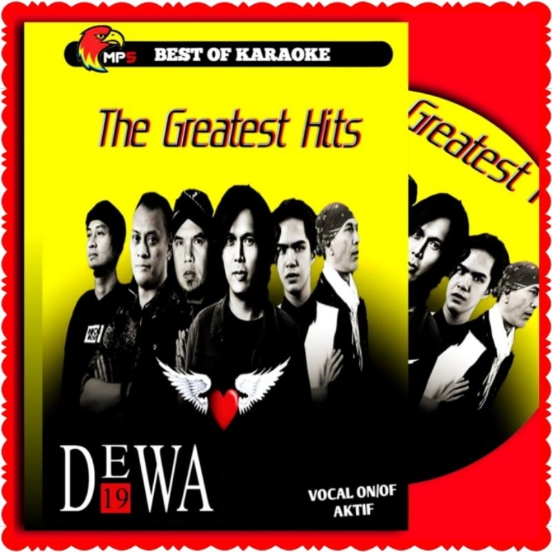 KASET DVD MP5 79 LAGU KARAOKE BAND DEWA 19 LENGKAP-VOCAL ON OF AKTIF -LAGU DEWA19- ALBUM LAGU DEWA 1