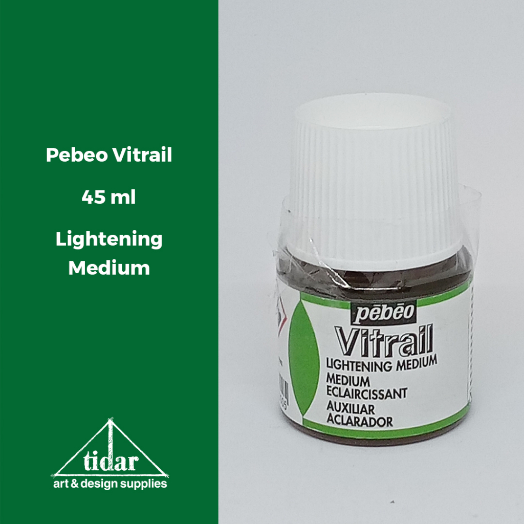 

HJK Pebeo Vitrail Colour / Medium 45 ml - Glass Painting Color - Cat Transparent untuk Kaca
