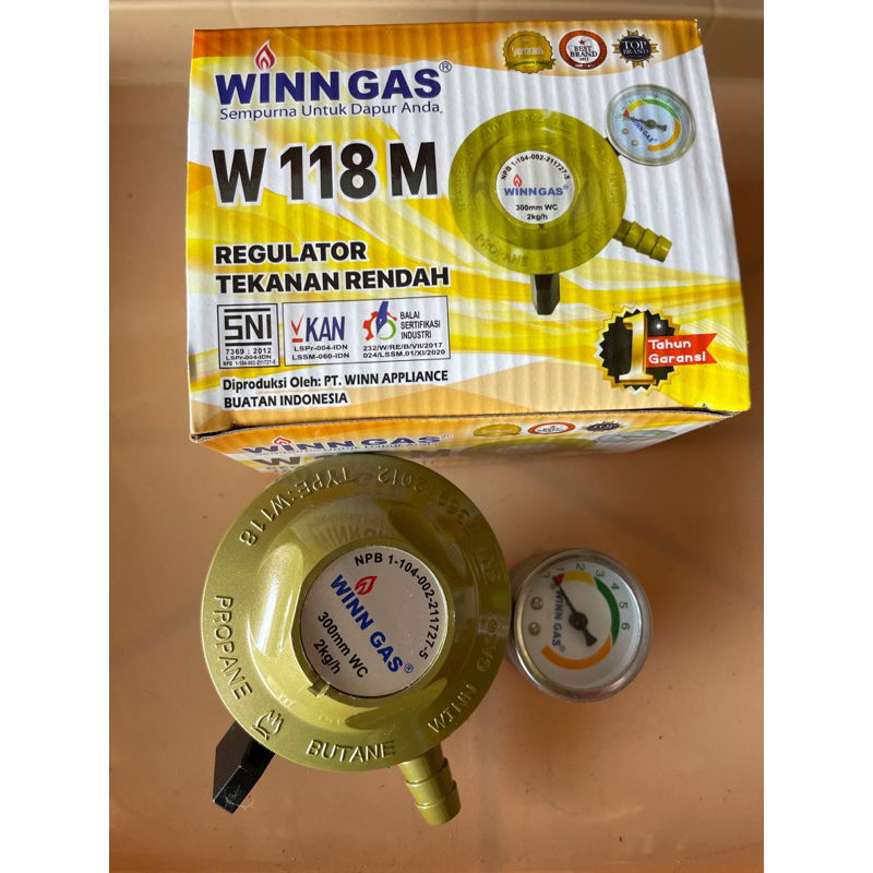 Regulator Winn Gas W 118 M