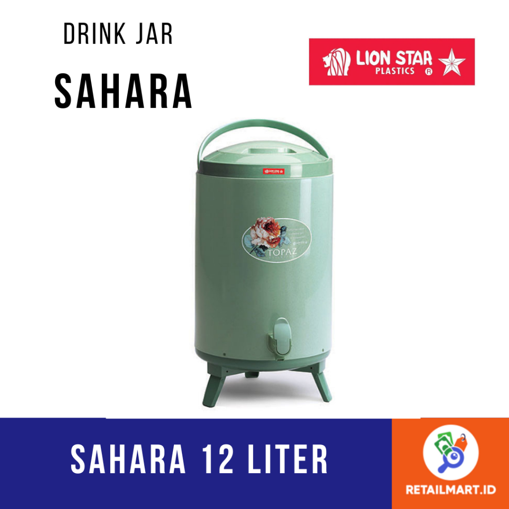 LION STAR: D-25 SAHARA DRINK JAR 12 LITER