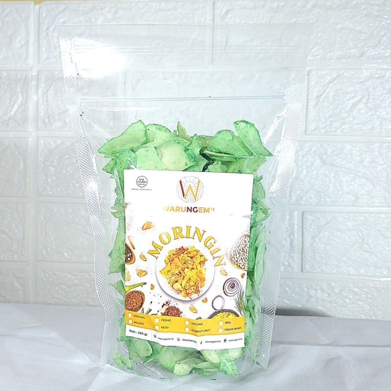 

Warungemil Moringin Rumput Laut 250gr - Cimol Kering Tipis Renyah