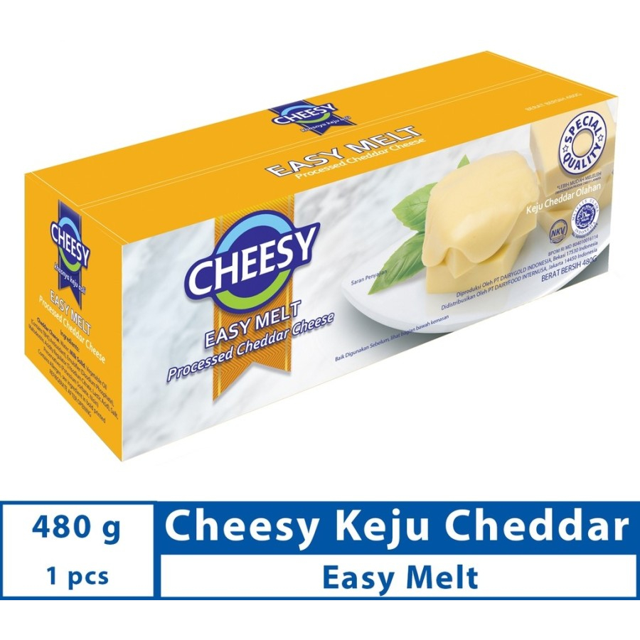 

Cheesy Easy Melt 480 Gram Keju Meleleh WJM Shop