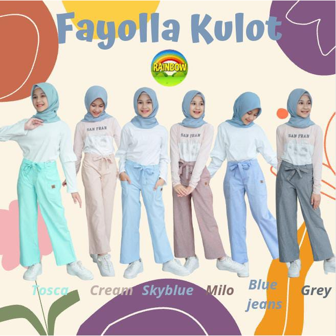 FAYOLLA KULOT by Rainbow