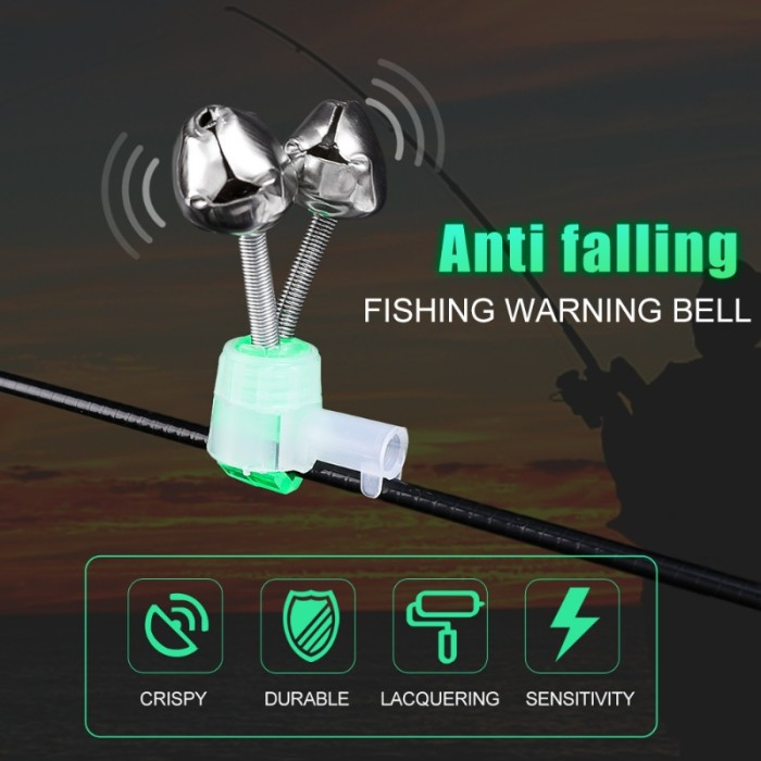 Alarm Pancing Lonceng 2 Bell / kerincingan pancing