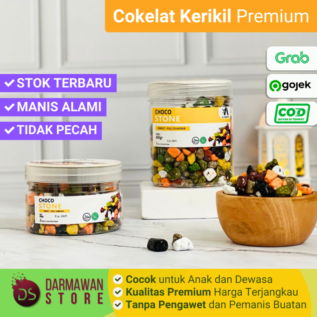 

Cokelat Kerikil Premium Oleh Oleh Haji / Cokelat Kerikil Arab / Cokelat Kerikil Turki / Cokelat Kerikil Premium / Cokelat Batu Arab / Cokelat Kerikil Murah / Cokelat Kerikil Arab 1 Kg / Cokelat Batu / Cokelat Batu Kerikil Arab