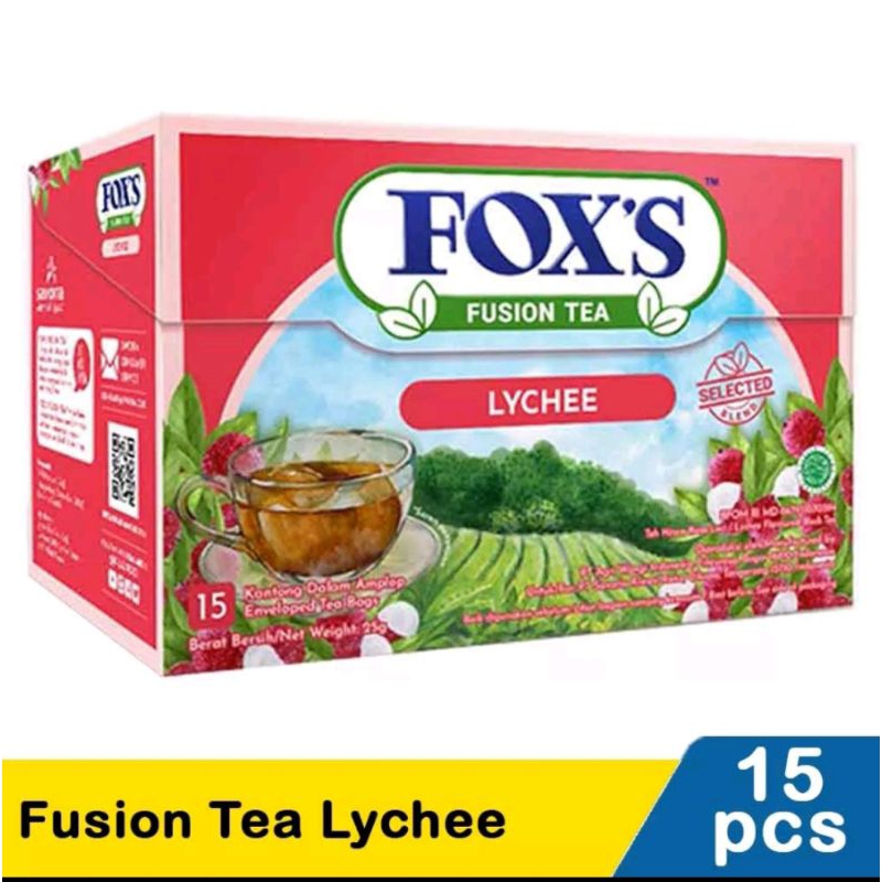 Fox's Fusion tea lychee